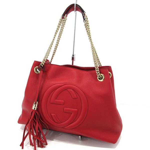 imgrc0087054579 Gucci Soho Tote Bag Chain Shoulder Bag Red