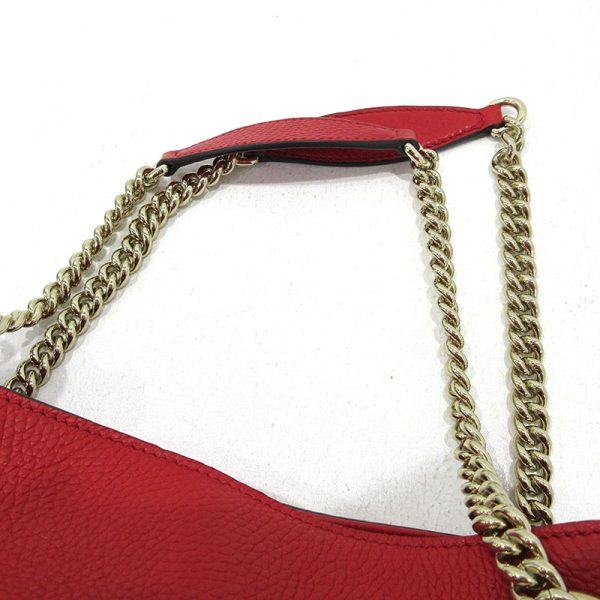 imgrc0087054582 Gucci Soho Tote Bag Chain Shoulder Bag Red