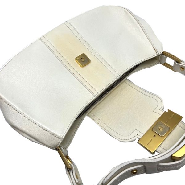 imgrc0087061965 FENDI One Shoulder Hobo Style Bag Off White