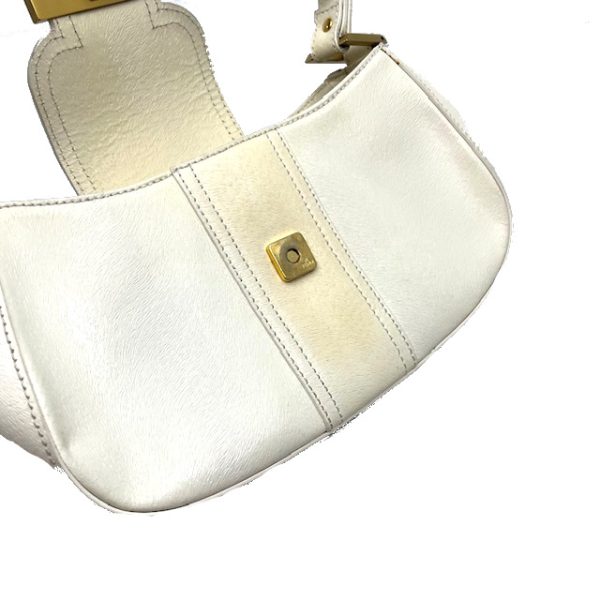 imgrc0087061966 FENDI One Shoulder Hobo Style Bag Off White