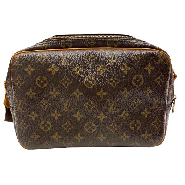 imgrc0087078480 Louis Vuitton Reporter PM Shoulder Bag Monogram Canvas Brown