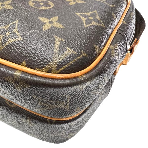 imgrc0087078485 Louis Vuitton Reporter PM Shoulder Bag Monogram Canvas Brown