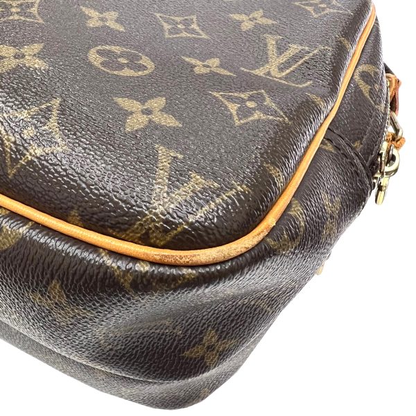 imgrc0087078486 Louis Vuitton Reporter PM Shoulder Bag Monogram Canvas Brown