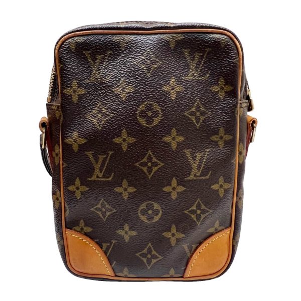 imgrc0087081503 Louis Vuitton Danube Shoulder Bag Monogram Canvas Brown