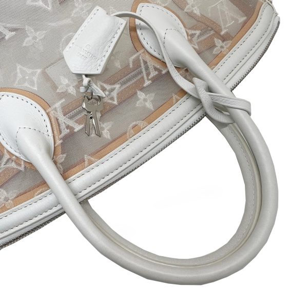 imgrc0087123504 Louis Vuitton Lockit East West Handbag Monogram Canvas White