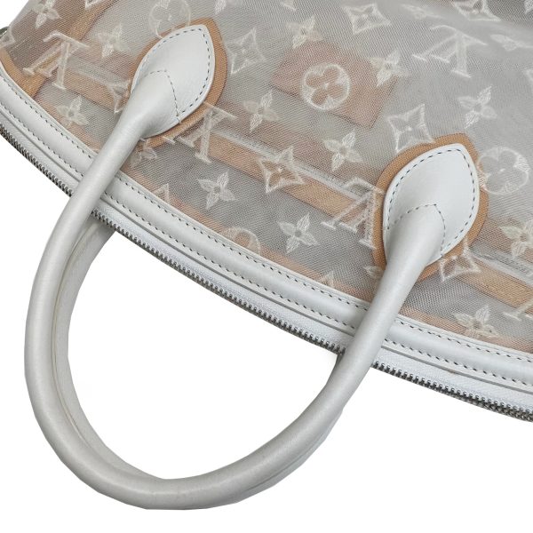 imgrc0087123505 Louis Vuitton Lockit East West Handbag Monogram Canvas White