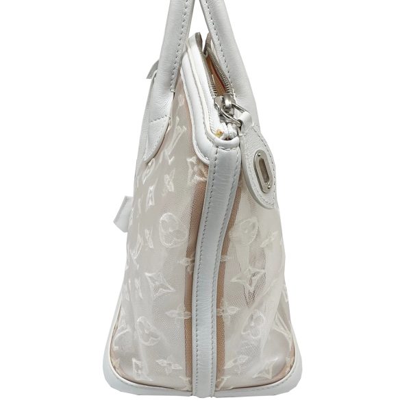 imgrc0087123517 Louis Vuitton Lockit East West Handbag Monogram Canvas White