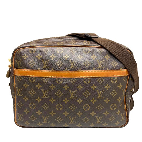 imgrc0087130458 Louis Vuitton Reporter GM Shoulder Bag Monogram Canvas Brown