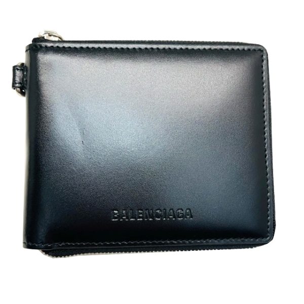 imgrc0087140695 BALENCIAGA Essential Small Wallet with Strap Black