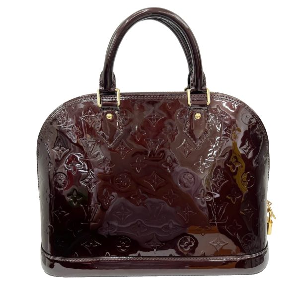 imgrc0087187039 Louis Vuitton Alma PM Handbag Vernis Leather Amaranto