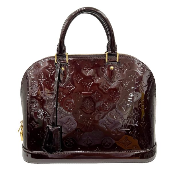 imgrc0087187040 Louis Vuitton Alma PM Handbag Vernis Leather Amaranto