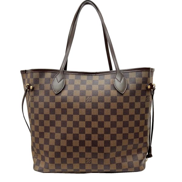 imgrc0087187234 Louis Vuitton Neverfull MM Tote Bag Damier Ebene Brown