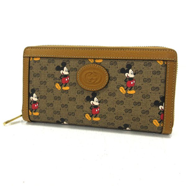 imgrc0087240290 Gucci Disney Collaboration Long Wallet Brown