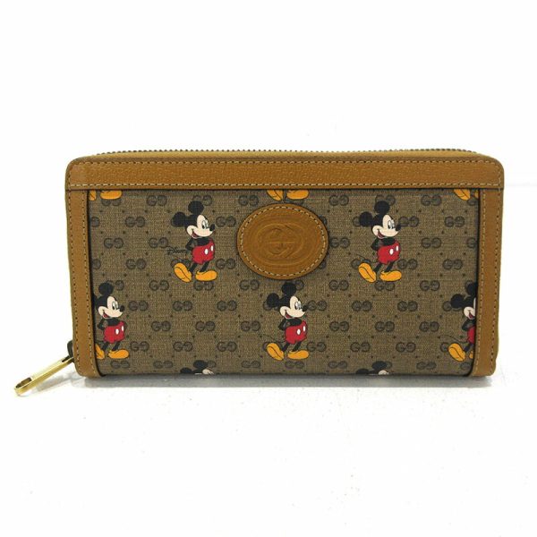 imgrc0087240291 Gucci Disney Collaboration Long Wallet Brown