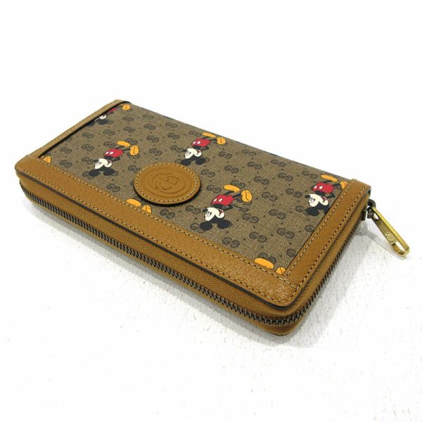 imgrc0087240295 Gucci Disney Collaboration Long Wallet Brown