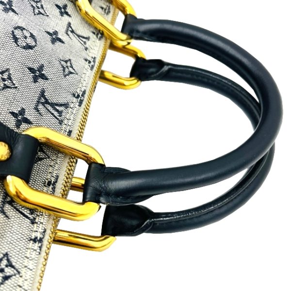 imgrc0087256657 Louis Vuitton Mini Alma Ron Handbag Monogram Canvas Navy