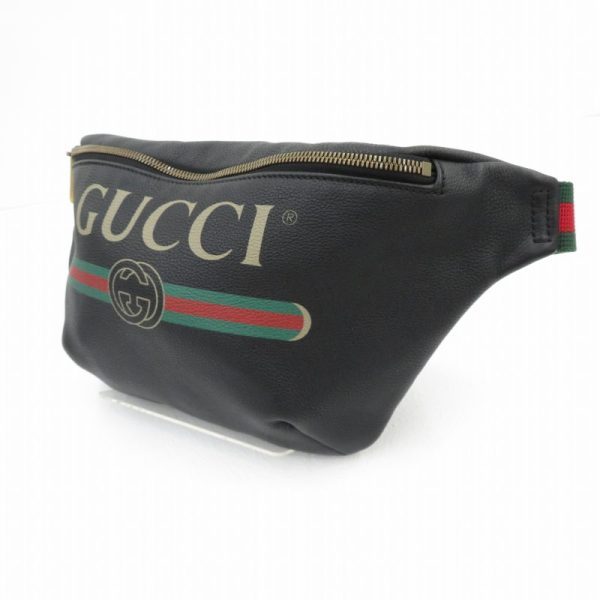 imgrc0087268884 Gucci Printed Belt Bag Black