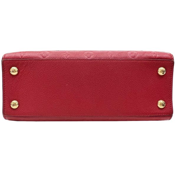 imgrc0087329272 Louis Vuitton Pont Neuf MM 2WAY Bag Monogram Empreinte Leather Red