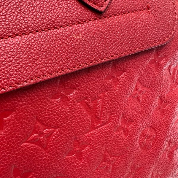 imgrc0087329299 Louis Vuitton Pont Neuf MM 2WAY Bag Monogram Empreinte Leather Red