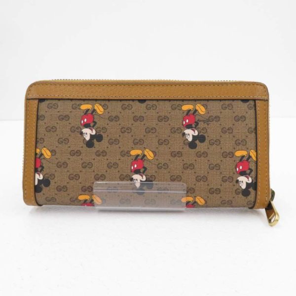 imgrc0087329871 Gucci Disney Collaboration Zippy Wallet Brown