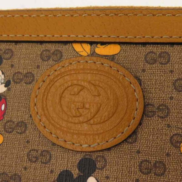 imgrc0087329877 Gucci Disney Collaboration Zippy Wallet Brown