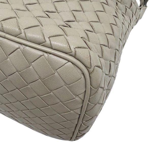 imgrc0087426193 Bottega Veneta Intrecciato Handbag Leather Gray