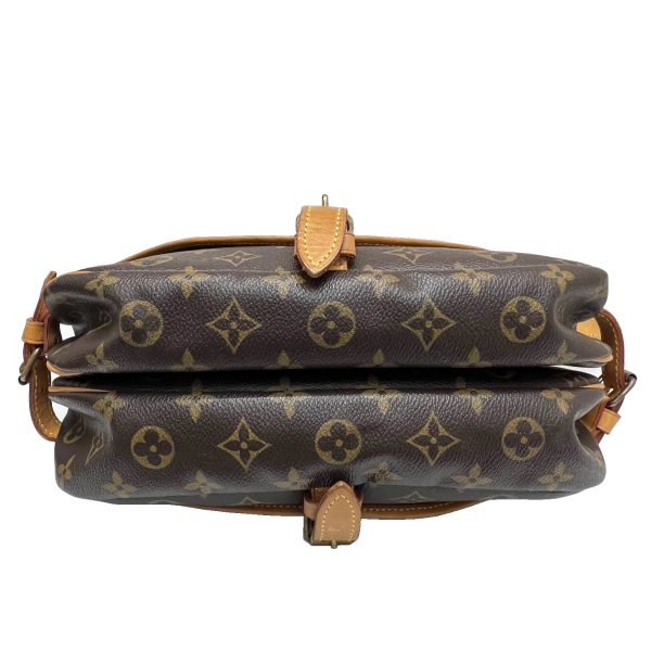 imgrc0087427857 Louis Vuitton Saumur 30 Shoulder Bag Monogram Canvas Brown