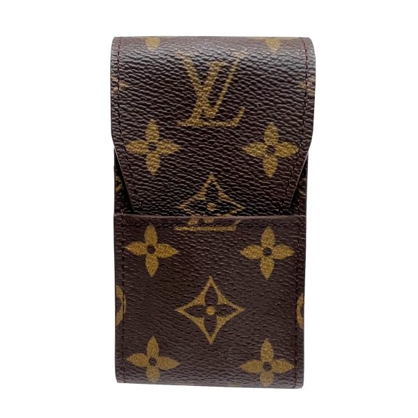 imgrc0087431189 Louis Vuitton Etuit Cigarette Case Monogram Canvas Brown