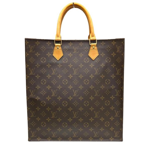 imgrc0087441919 Louis Vuitton Sac Pla Tote Bag Monogram Canvas Brown