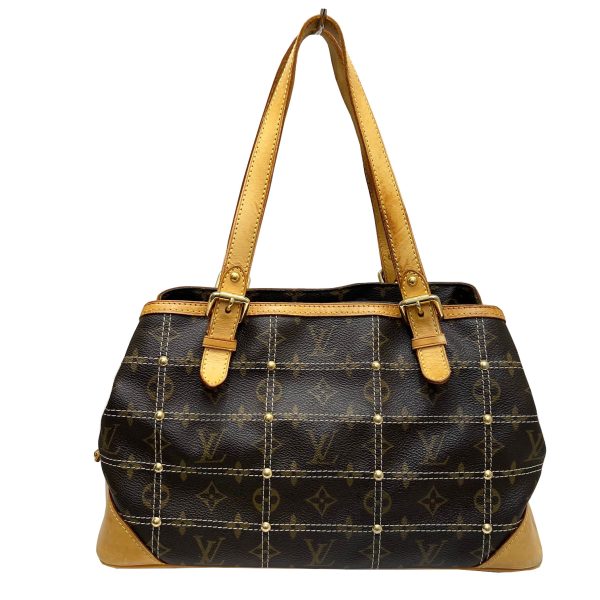 imgrc0087442351 Louis Vuitton Rivet Handbag Monogram Canvas Brown