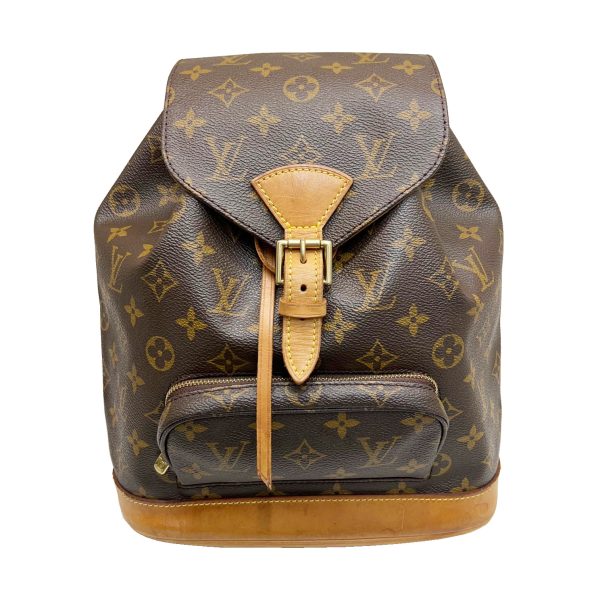 imgrc0087443035 Louis Vuitton Monsouris MM Backpack Monogram Canvas Brown