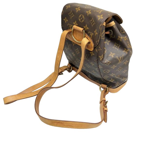 imgrc0087443045 Louis Vuitton Monsouris MM Backpack Monogram Canvas Brown