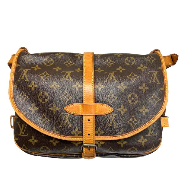 imgrc0087443102 Louis Vuitton Saumur 30 Shoulder Bag Monogram Canvas Brown