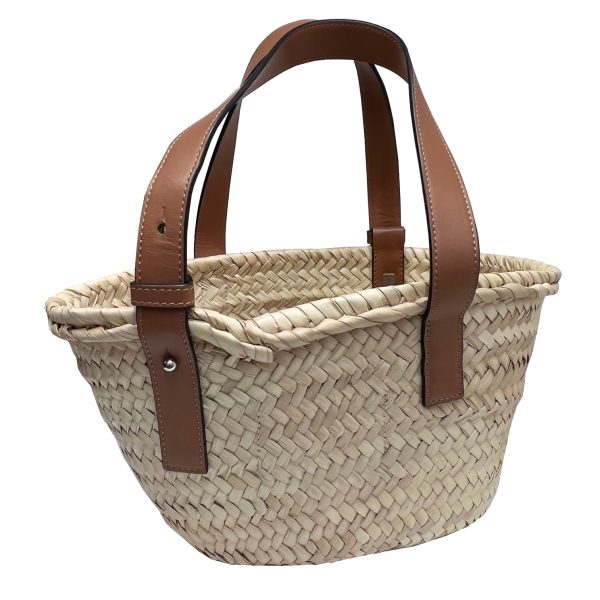 imgrc0087476147 Loewe Basket Bag Straw Beige Brown