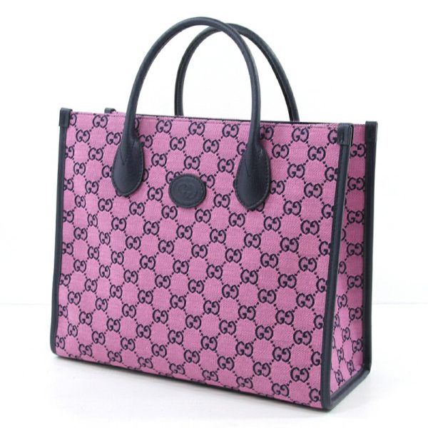 imgrc0087580057 Gucci GG Multicolor 2WAY Tote Bag Pink