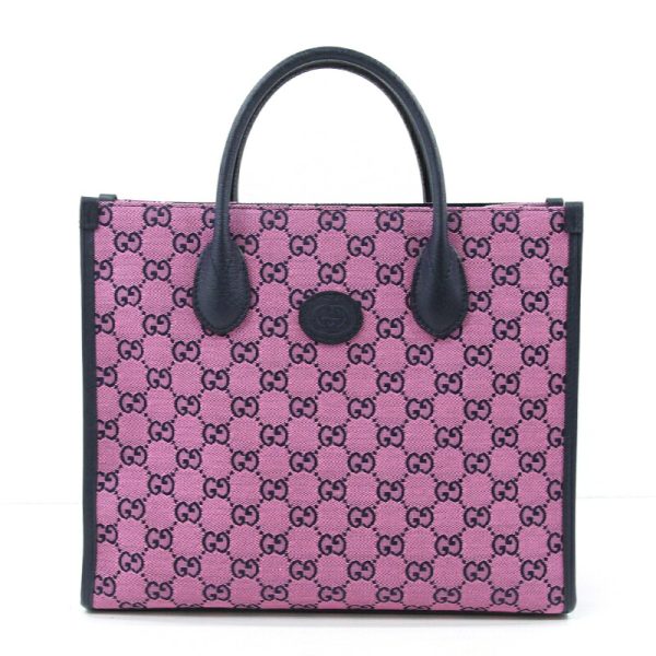 imgrc0087580058 Gucci GG Multicolor 2WAY Tote Bag Pink