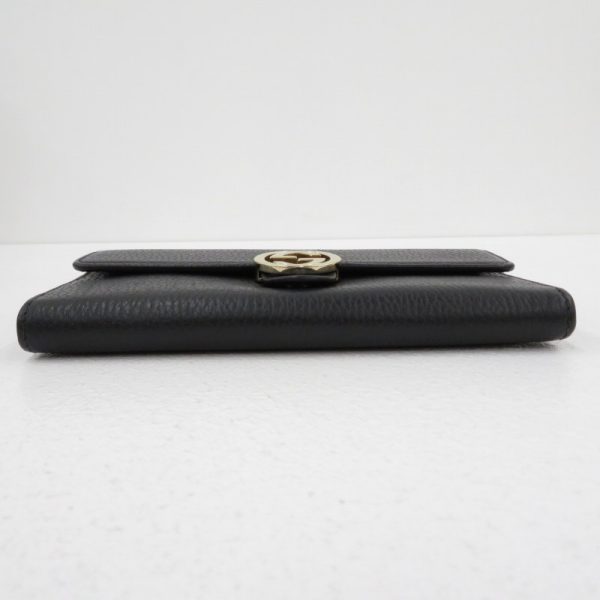 imgrc0087635644 Gucci Interlocking G Long Wallet Black