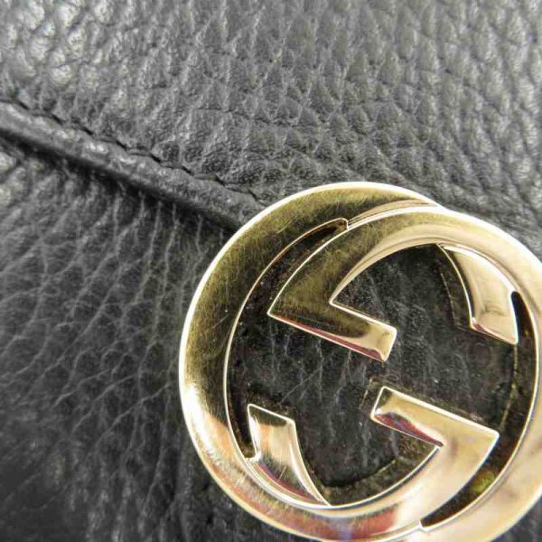 imgrc0087635651 Gucci Interlocking G Long Wallet Black