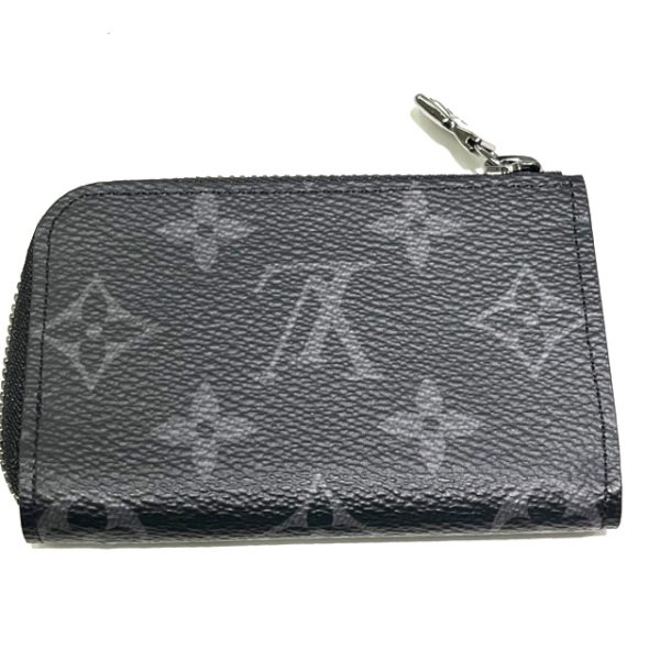 imgrc0087701161 Louis Vuitton Portomone Jour Coin Case Monogram Eclipse Canvas Black