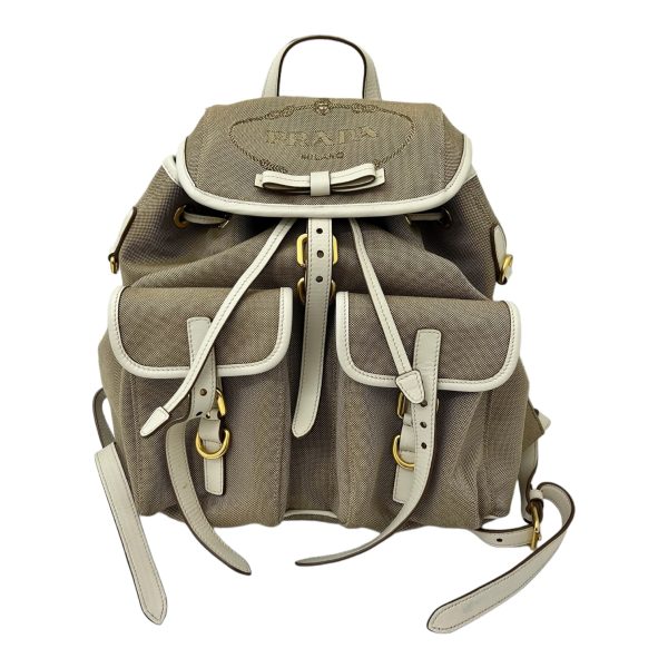 imgrc0087734599 PRADA Backpack Beige Rucksack