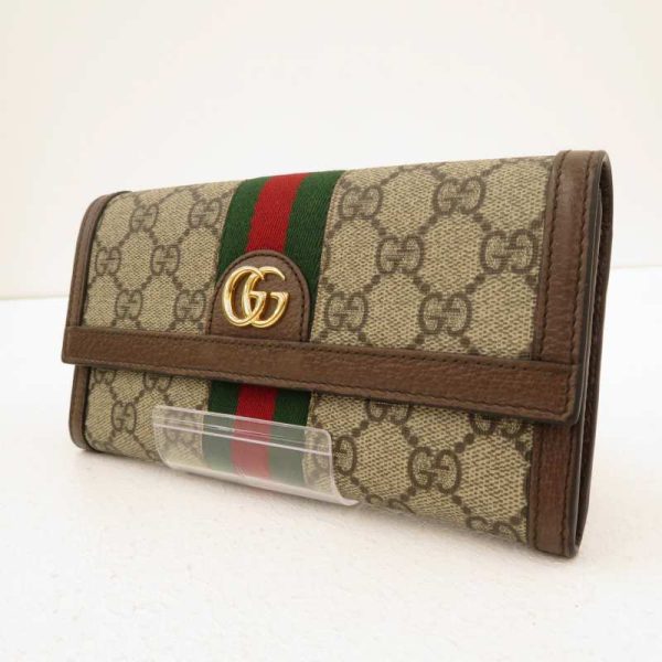 imgrc0087760692 Gucci Ophidia GG Continental Wallet Brown