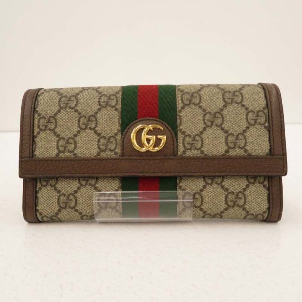 imgrc0087760693 Gucci Ophidia GG Continental Wallet Brown