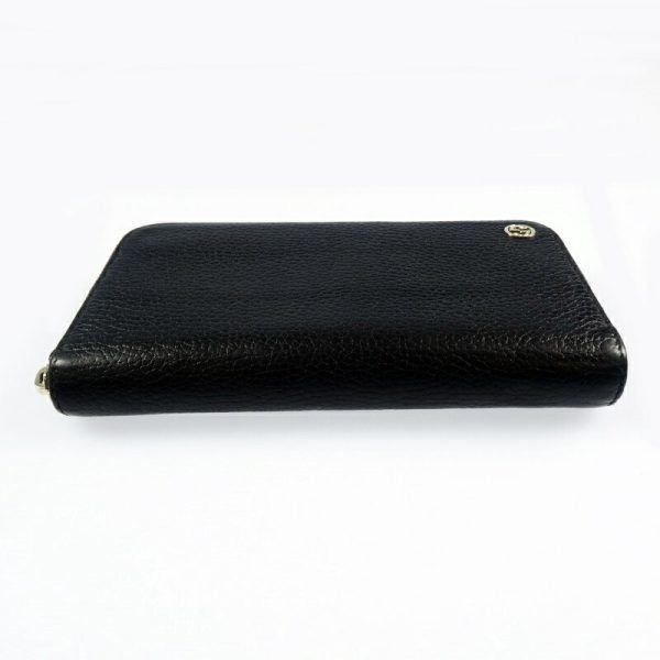 imgrc0087774352 Gucci Calf Interlocking G Long Wallet Black