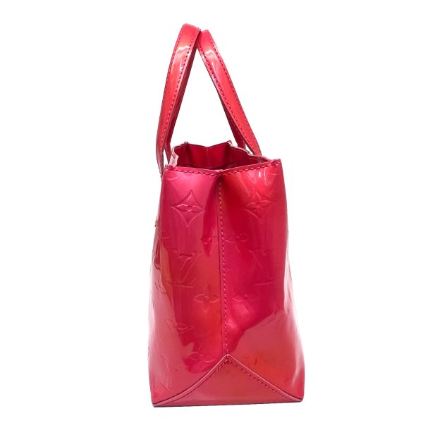 imgrc0087880223 Louis Vuitton Wilshire PM Tote Bag Vernis Leather Pink