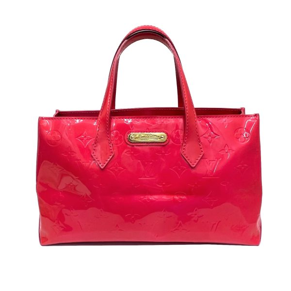 imgrc0087880225 Louis Vuitton Wilshire PM Tote Bag Vernis Leather Pink