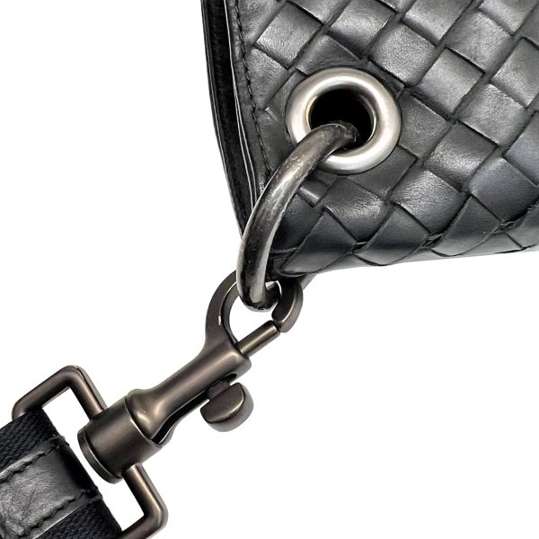 imgrc0088077337 Bottega Veneta Shoulder Bag Intrecciato Leather Black