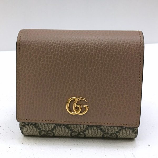 imgrc0088130723 Gucci Medium Wallet GG Marmont Black