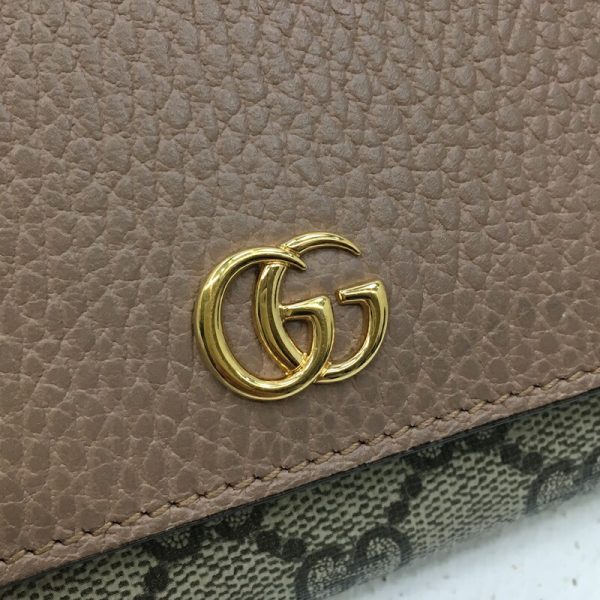 imgrc0088130725 Gucci Medium Wallet GG Marmont Black