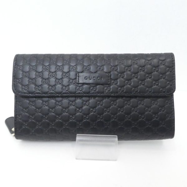 imgrc0088156795 Gucci Micro Guccisima Long Wallet Black