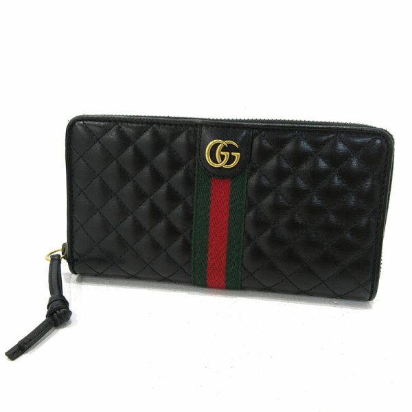 imgrc0088198492 Gucci Double G Webline Long Wallet Black